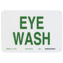 Warning Sign-EYE WASH Plastic