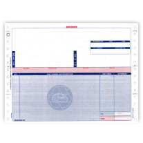 Invoices - Hollander 3-Part with Warranty Back