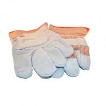 Gloves - Leather - Single Leather Palm - 12 Pairs