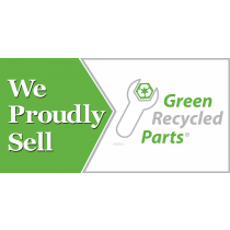 Green Recycled Parts Banner