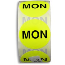 "MON" 2" Adhesive Label