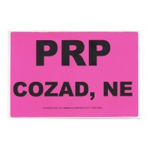 COZAD HUB ROUTING LABELS