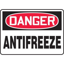 Warning Sign- DANGER ANTIFREEZE