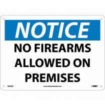 NO FIREARMS ALLOWED ON PREMISE