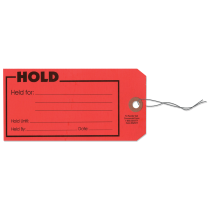 HOLD TAG W/WIRE