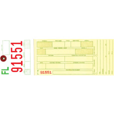 Inventory Tags- 2-Part