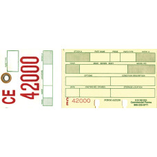Inventory Tags - Notched Rolodex Style