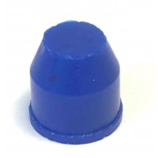Blue Silicone Tapered Plug