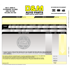 Custom Continuous Invoices