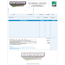 Custom Laser Invoices