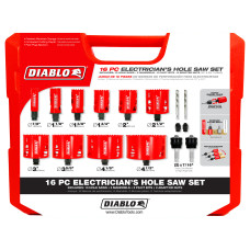 DHS16SEL Diablo Hole Saw Kit