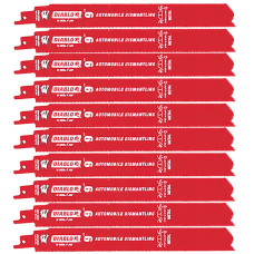 9" x 1", 14/18 TPI DIABLO AUTO DISMANTLING Reciprocating Saw Blade - 10 PACK