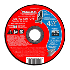 Diablo 4.5" x .040" x 7/8" Cut-Off Wheel