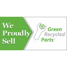 Green Recycled Parts Banner