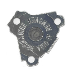 Heat Tabs - 3 Hole V Engine Style Includes Tube of  Adhesive