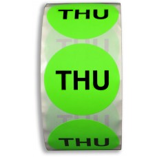 "THU" 2" Adhesive Label