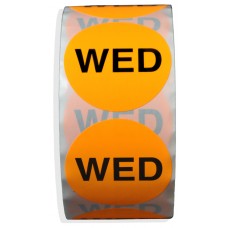 "WED" 2" Adhesive Label