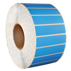 Blue Thermal Transfer Weatherproof Labels