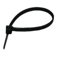 Plastic Ties 7.6" Black-UV