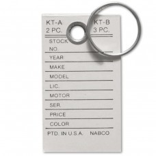 Key Tags - With Rings