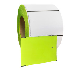 Part Tags - Pinnacle & Checkmate Thermal Transfer 4" x 3" Green