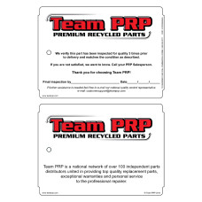 QUALITY INSPECTION Tags