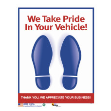Slip-N-Grip® Service Paper Floor Mats