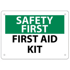 Warning Sign-DANGER SAFETY FIRST Plastic