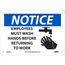 COVID-19 HAND WASH SIGN