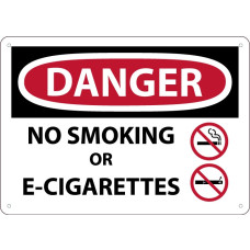 Warning Sign-DANGER NO SMOKING