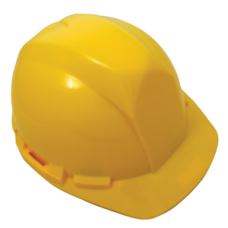 Hard Hat with 6-point ratchet- YELLOW