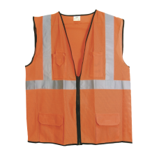 Surveyors Vest - ANSI Class 2 Orange