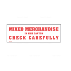 MIXED MERCHANDISE LABELS