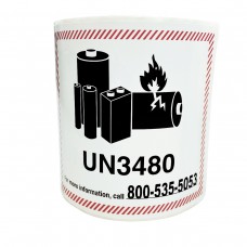 Precautionary Labels - Battery Labels UN3480  INFOTRAC