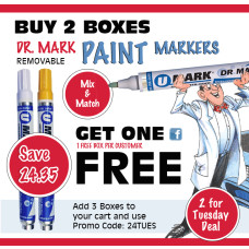 DR. MARK - U-MARK Medium Tip Removable Marker
