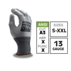 Gloves- Monarch Cut Level A3 Polyurethane Coated