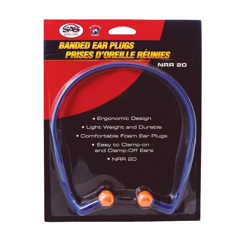 BANDED EAR PLUGS