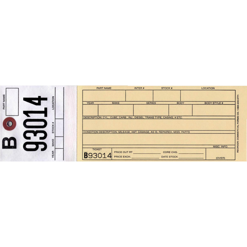 Inventory Tags