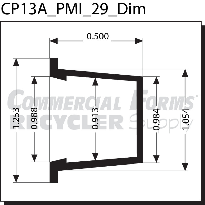 CAPLUG 13A DIMENSIONS