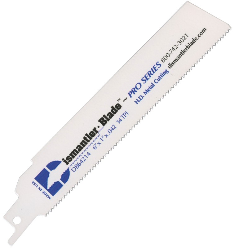 6" x 1" x .042 14TPI Dismantler Blade® Reciprocating Saw Blade- CF RECYCLER SUPPLY