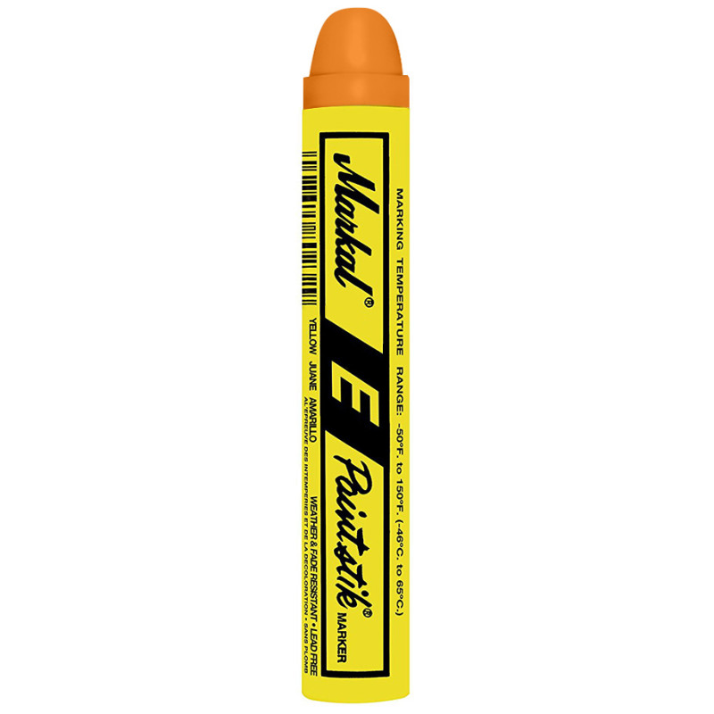 MARKAL "E" Paint Stik Orange- CF RECYCLER SUPPLY