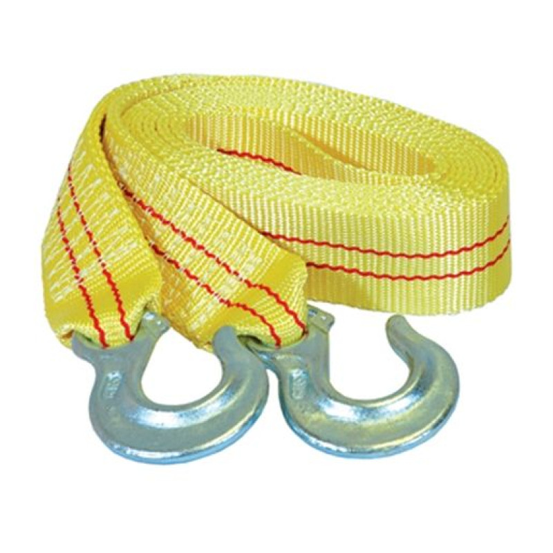 Tow Strap 15' with Forged Hooks