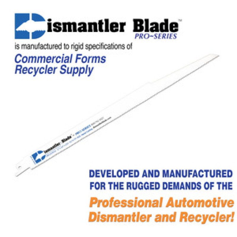 Dismantler Blade<br> Reciprocating Saw Blade 12"