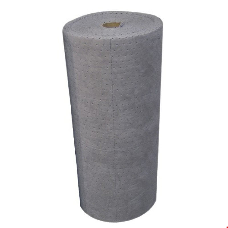 48" x 150' Gray Universal Absorbent Roll