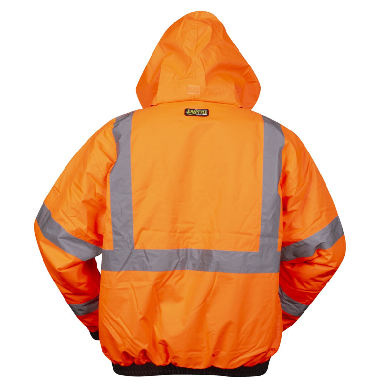 Cordova Reptyle™ Quilted Bomber Jacket - Orange J220