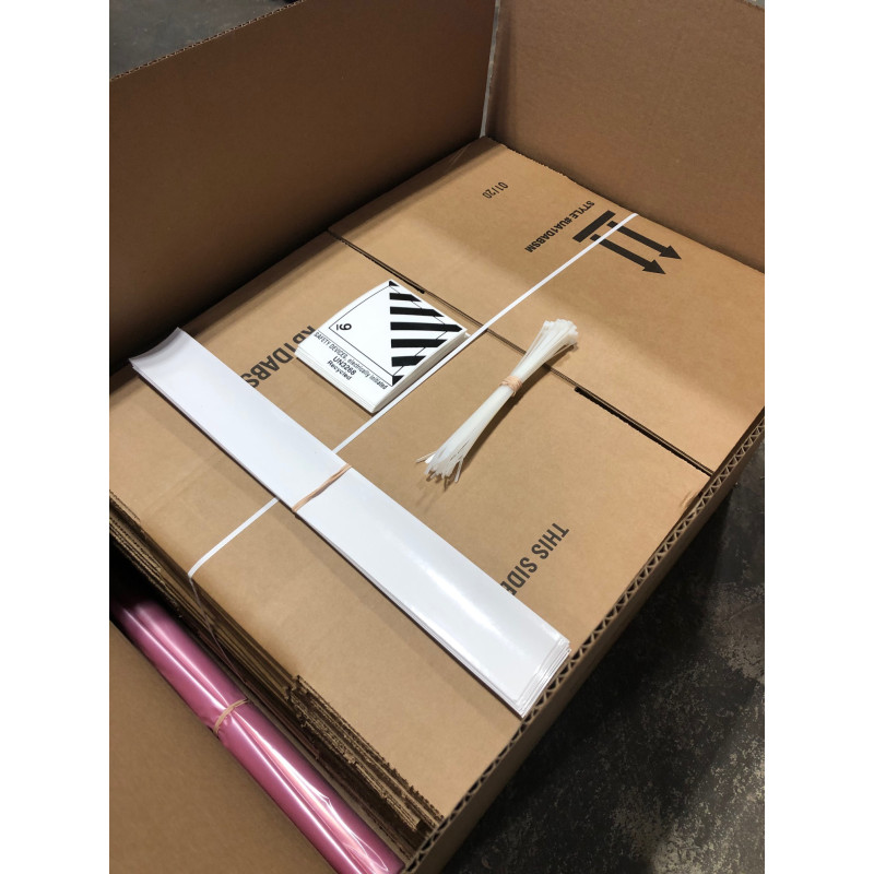 DRIVERS SIDE AIRBAG SHIPPING BOX KIT