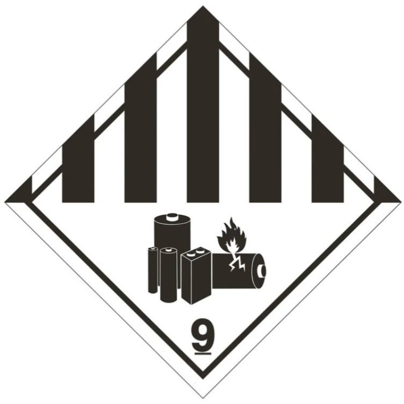 Precautionary Labels - Class 9 Battery Labels