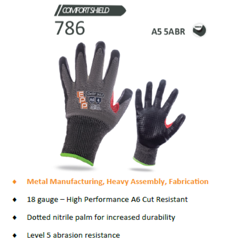 EPP 786 A6 CUT LEVEL GLOVES PDP