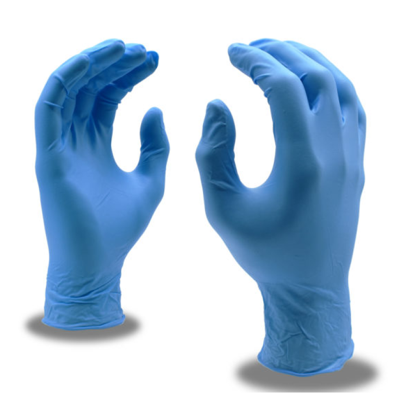 Disposable Blue Nitrile Gloves 8MIL