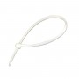 Plastic Zip Ties - 5.7" White/Natural, 40 lb. Tensile Break Strength